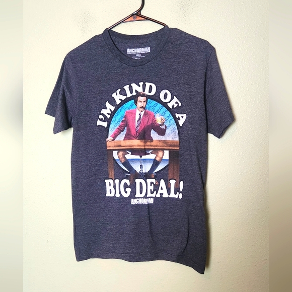 Tops - Ron Burgundy Tee Women's Small